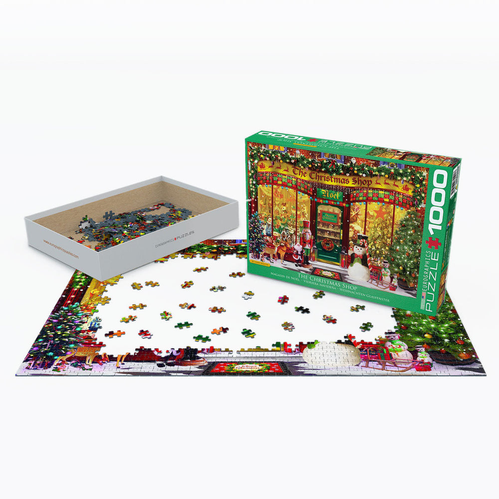 Puzzle: Favorite Pastimes - The Christmas Shop by Garry Walton (ONLINE ORDER ONLY)