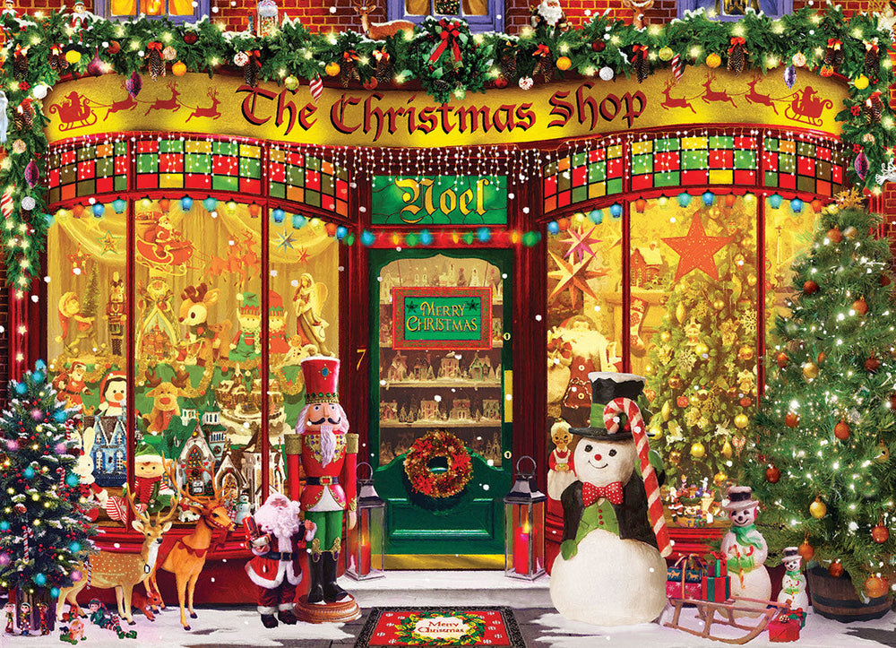 Puzzle: Favorite Pastimes - The Christmas Shop by Garry Walton (ONLINE ORDER ONLY)