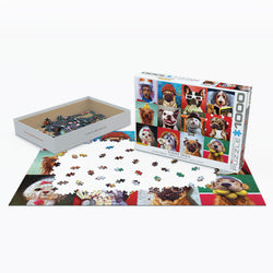 Puzzle: Artist Series - Funny Dogs by Lucia Heffernan (ONLINE ORDER ONLY)