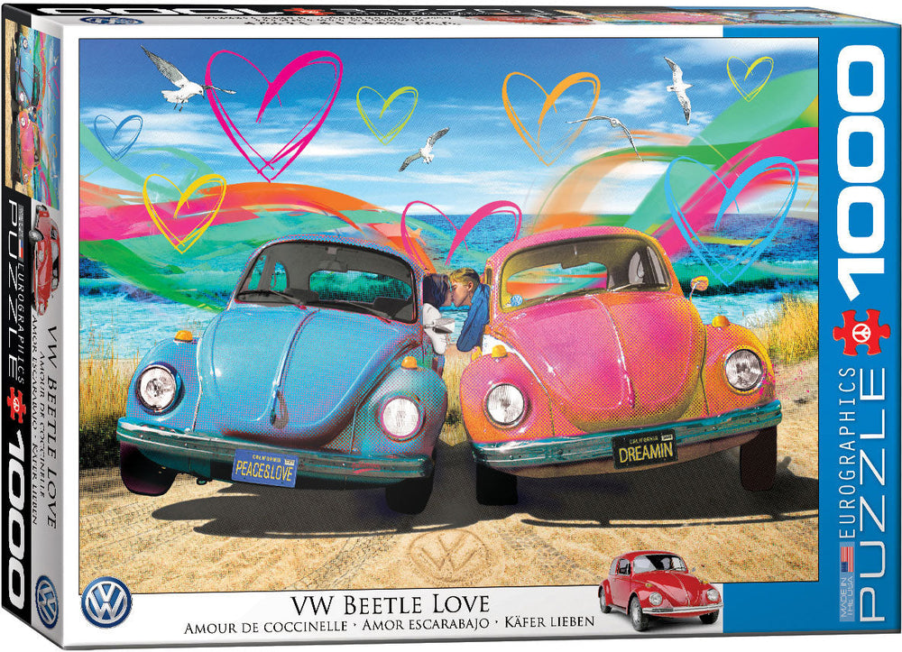 Puzzle: The VW Groovy Collection - Beetle Love (ONLINE ORDER ONLY)
