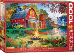 Puzzle: Artist Series - Campfire by the Barn (ONLINE ORDER ONLY)