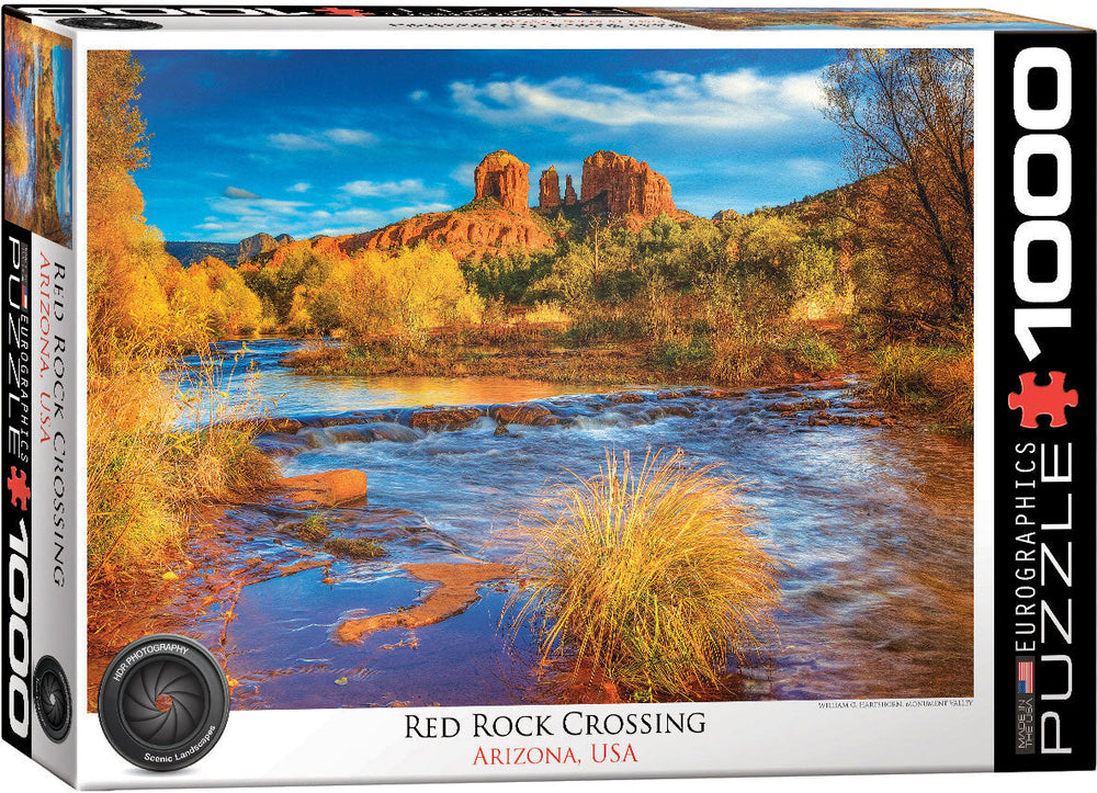 Puzzle: HDR Photography -Red Rock Crossing, AZ (ONLINE ORDER ONLY)