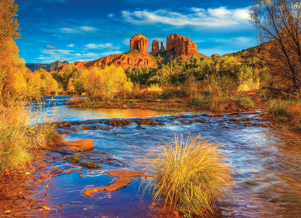 Puzzle: HDR Photography -Red Rock Crossing, AZ (ONLINE ORDER ONLY)