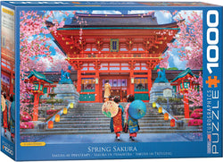 Puzzle: Artist Series - Spring Sakura by David McLean (ONLINE ORDER ONLY)