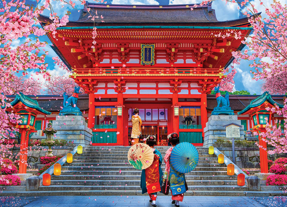 Puzzle: Artist Series - Spring Sakura by David McLean (ONLINE ORDER ONLY)