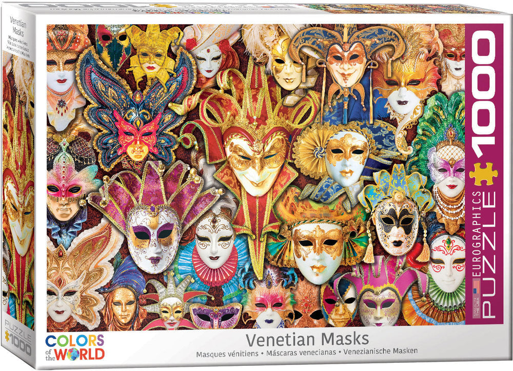 Puzzle: Colors of the World - Venetian Mask (ONLINE ORDER ONLY)