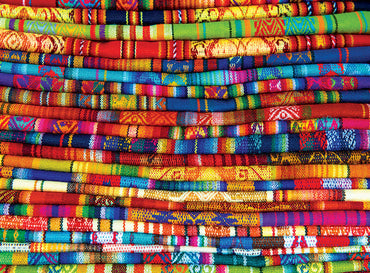 Puzzle: Colors of the World - Peruvian Blankets (ONLINE ORDER ONLY)