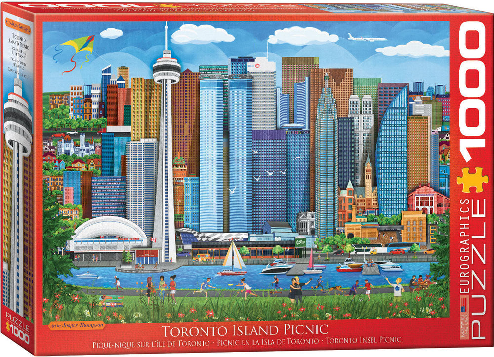 Puzzle: Artist Series -  Toronto Island Picnic by Jasper Tompson (ONLINE ORDER ONLY)