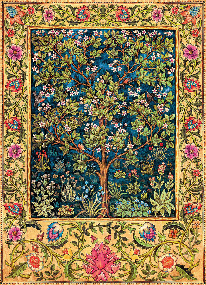 Puzzle: Fine Art Masterpieces - Tree of Life Tapestry by William Morris (ONLINE ORDER ONLY)