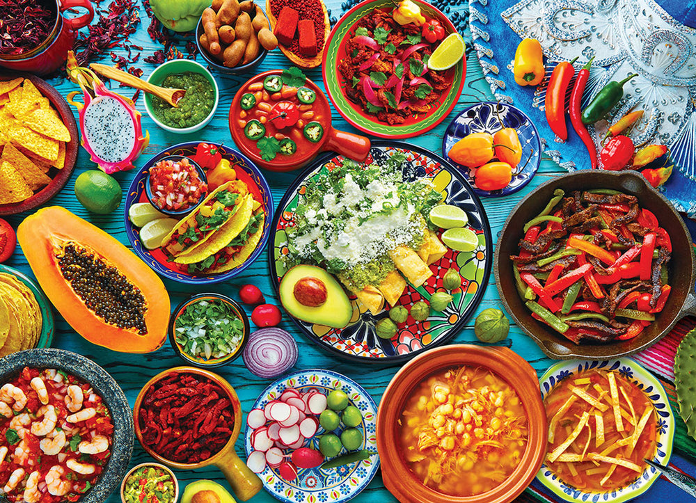 Puzzle: Flavors of the World - Mexican Table (ONLINE ORDER ONLY)