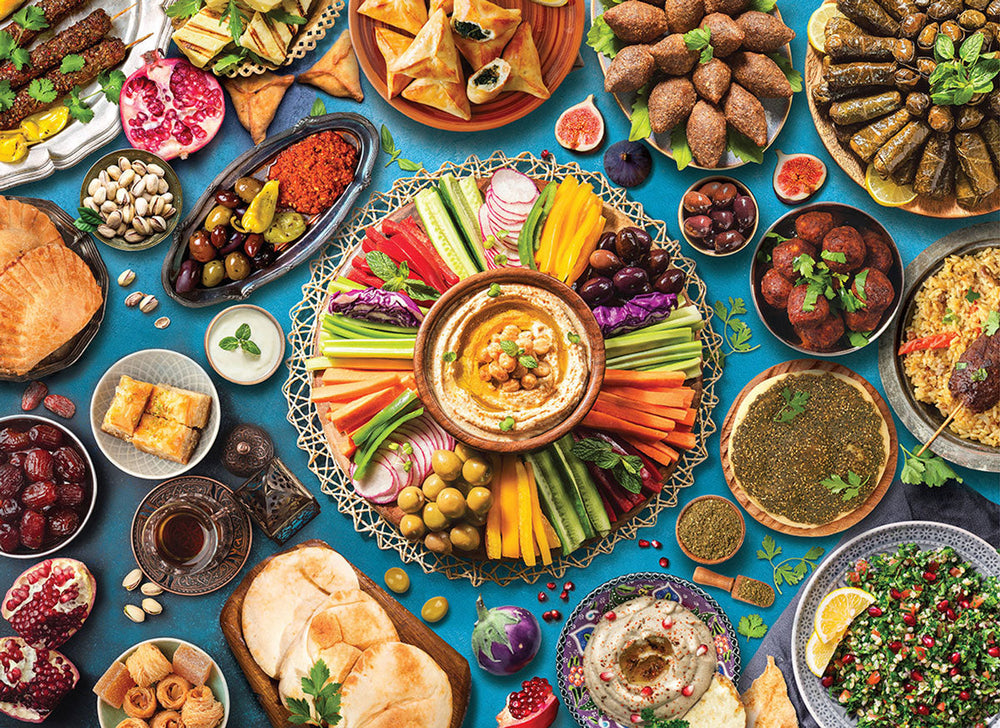 Puzzle: Flavors of the World - Middle Eastern Table (ONLINE ORDER ONLY)