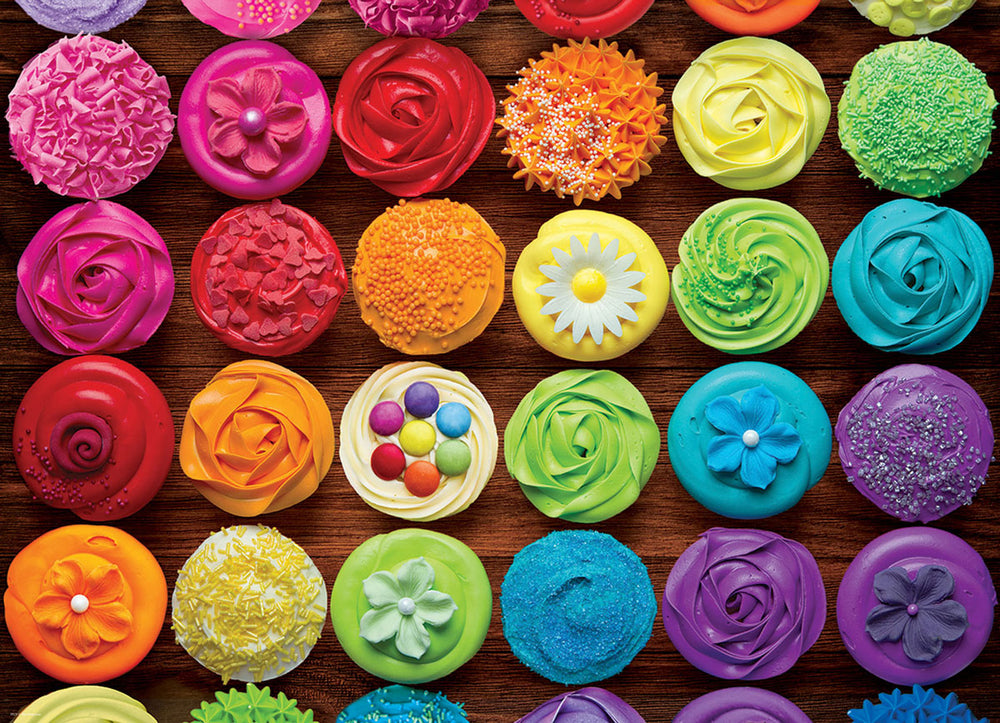 Puzzle: Sweet Rainbow & Party - Cupcake Rainbow (ONLINE ORDER ONLY)