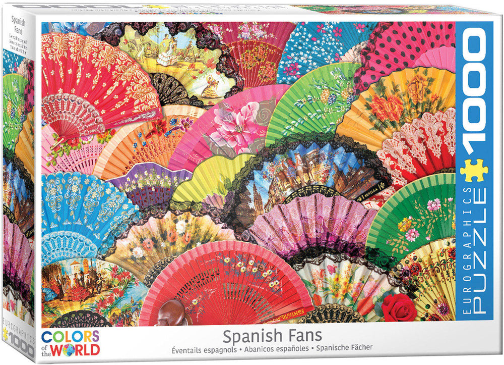 Puzzle: Colors of the World - Spanish Fans (ONLINE ORDER ONLY)