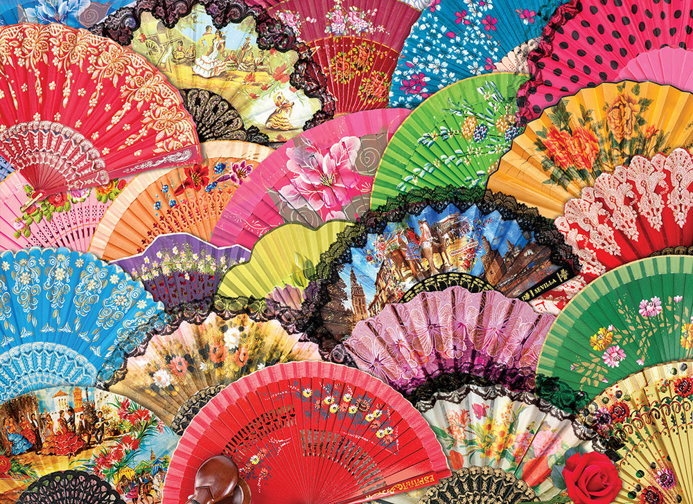 Puzzle: Colors of the World - Spanish Fans (ONLINE ORDER ONLY)