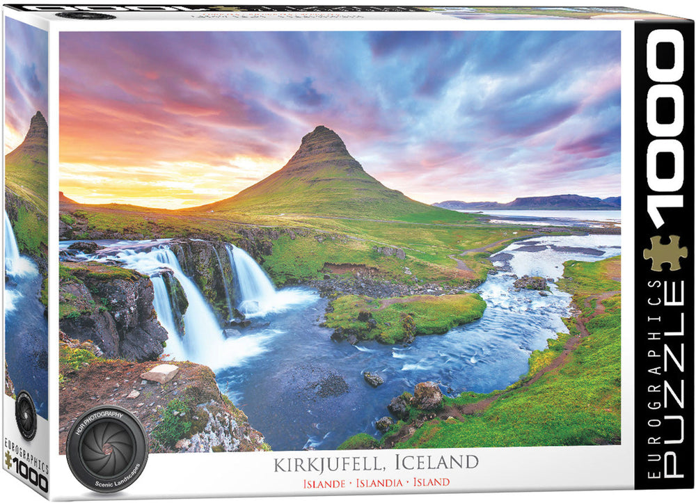 Puzzle: HDR Photography - Iceland Kirkjufell Mountain (ONLINE ORDER ONLY)