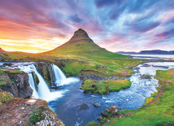 Puzzle: HDR Photography - Iceland Kirkjufell Mountain (ONLINE ORDER ONLY)