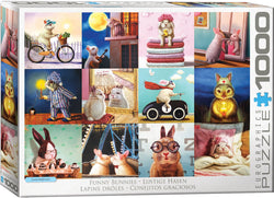 Puzzle: Artist Series - Funny Bunnies (ONLINE ORDER ONLY)