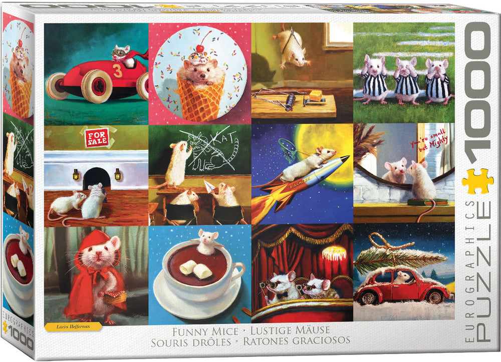 Puzzle: Artist Series - Funny Mice (ONLINE ORDER ONLY)