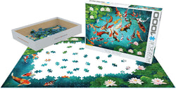 Puzzle: Artist Series - Colorful Koiscape (ONLINE ORDER ONLY)