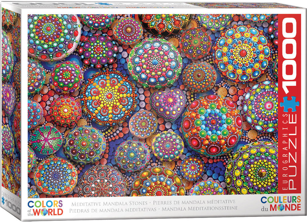 Puzzle: Colors of the World - Meditative Mandala Stones (ONLINE ORDER ONLY)