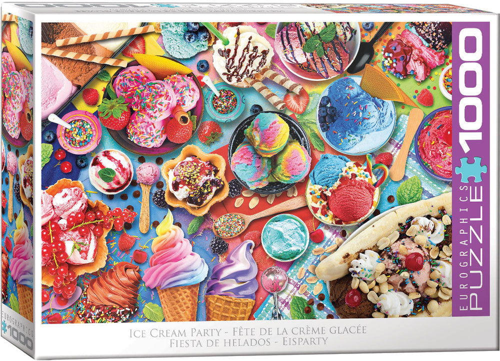 Puzzle: Sweet Rainbow & Party - Ice Cream Party (ONLINE ORDER ONLY)