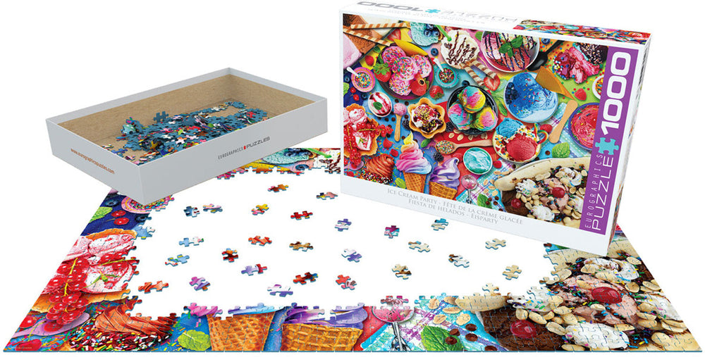 Puzzle: Sweet Rainbow & Party - Ice Cream Party (ONLINE ORDER ONLY)