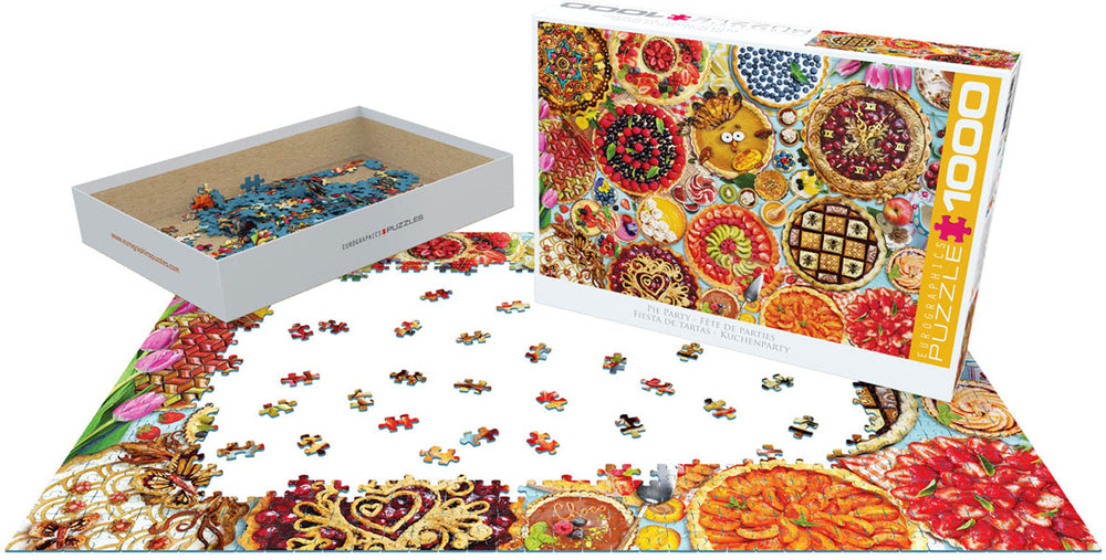 Puzzle: Sweet Rainbow & Party - Pies Table (ONLINE ORDER ONLY)