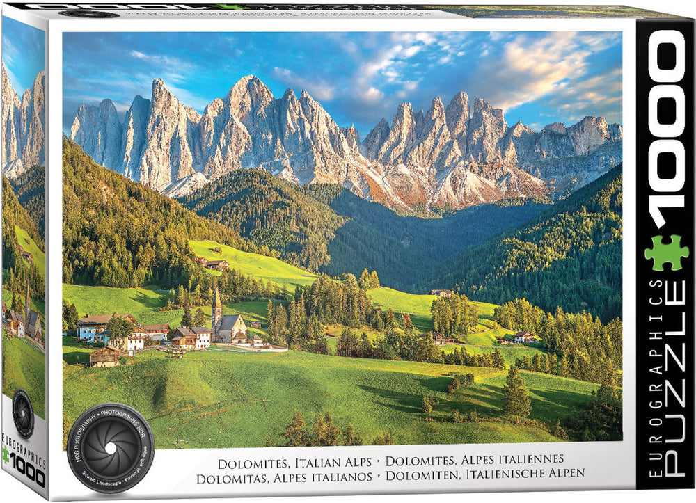 Puzzle: HDR Photography - Dolomites Mountains, Alto Adige Italy (ONLINE ORDER ONLY)