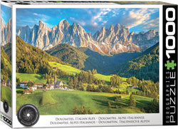 Puzzle: HDR Photography - Dolomites Mountains, Alto Adige Italy (ONLINE ORDER ONLY)