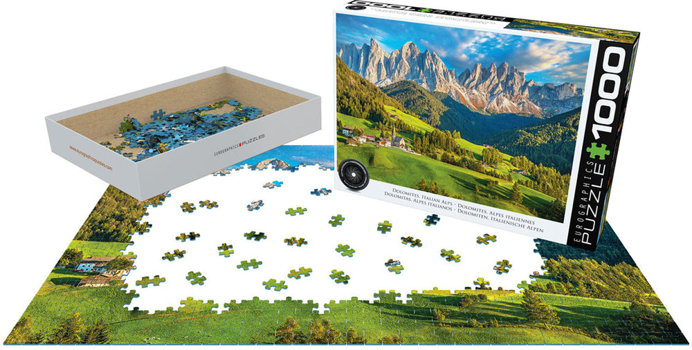 Puzzle: HDR Photography - Dolomites Mountains, Alto Adige Italy (ONLINE ORDER ONLY)
