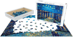 Puzzle: Fine Art Masterpieces - The Starry Night Over The Rhone (ONLINE ORDER ONLY)
