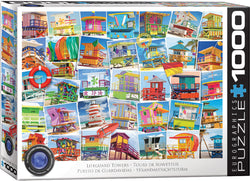 Puzzle: The Globetrotter Collection - Lifeguard Posts (ONLINE ORDER ONLY)