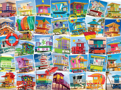 Puzzle: The Globetrotter Collection - Lifeguard Posts (ONLINE ORDER ONLY)