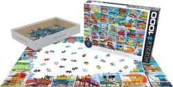 Puzzle: The Globetrotter Collection - Lifeguard Posts (ONLINE ORDER ONLY)
