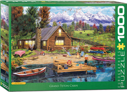 Puzzle: Artist Series - Grand Teton Cabin (ONLINE ORDER ONLY)