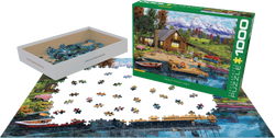 Puzzle: Artist Series - Grand Teton Cabin (ONLINE ORDER ONLY)