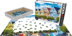 Puzzle: HDR Photography - San Francisco Row Houses (ONLINE ORDER ONLY)