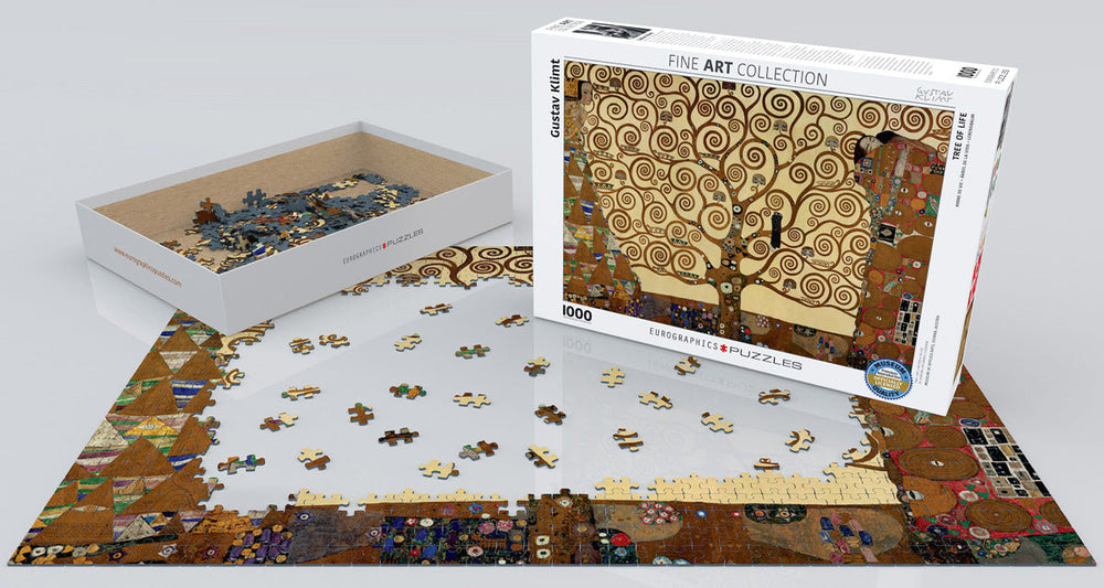 Puzzle: Fine Art Masterpieces - Tree of Life by Gustav Klimt (ONLINE ORDER ONLY)