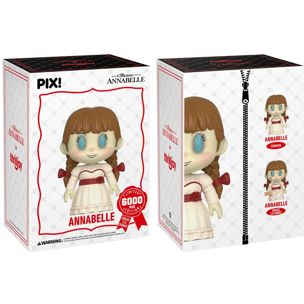 [Thrilljoy] The Conjuring - Annabelle LE6000 PIX Vinyl Figure (1 in 6 Chance at Chase) (ONLINE ORDER ONLY)