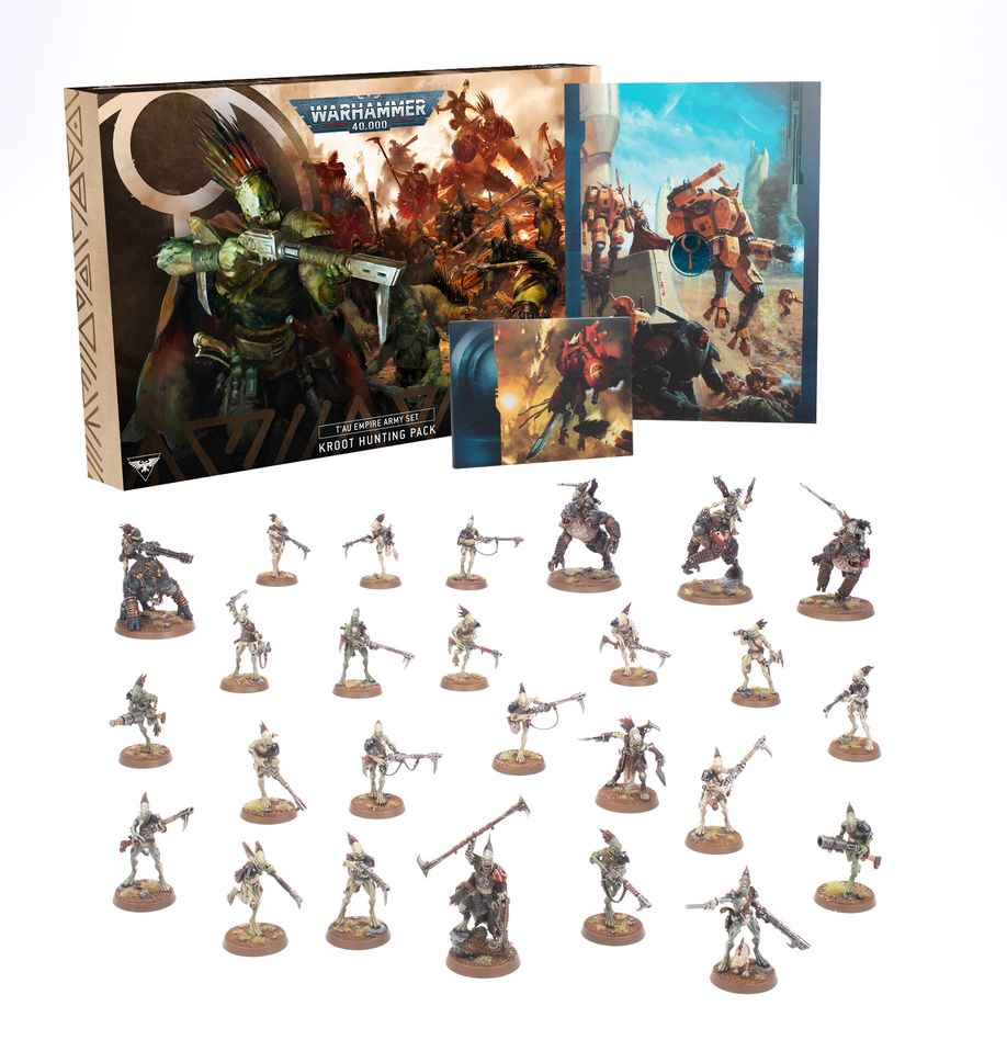 T'au Empire Army Set: Kroot Hunting Pack