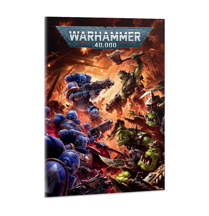 Warhammer 40,000: Introductory Set – Beginner Starter Box (Space Marines vs Orks)
