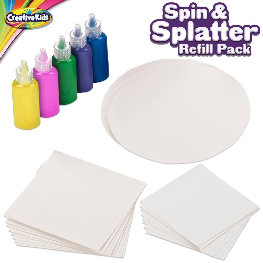Creative Kids Spin & Paint Refill Pack (ONLINE ORDER ONLY)