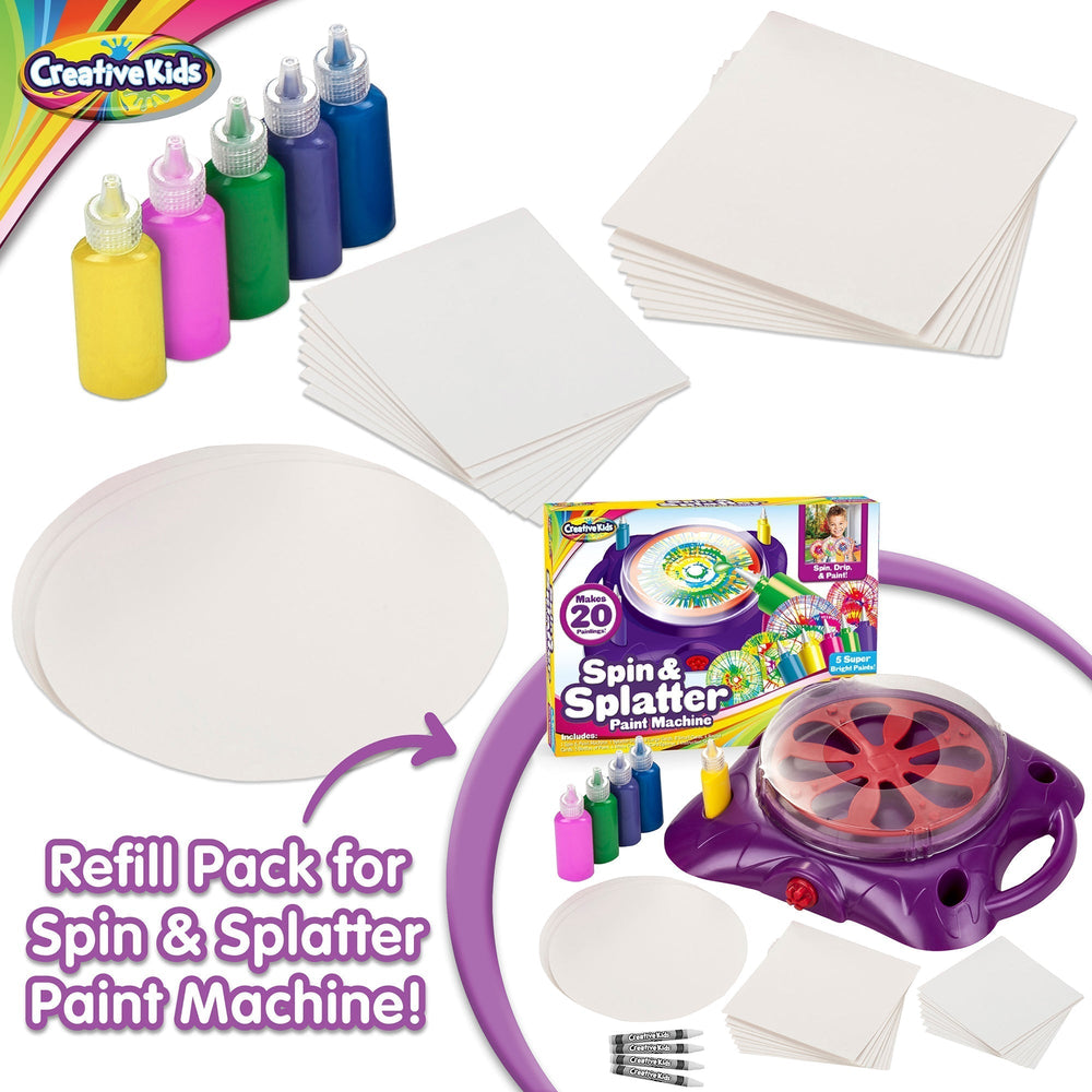 Creative Kids Spin & Paint Refill Pack (ONLINE ORDER ONLY)