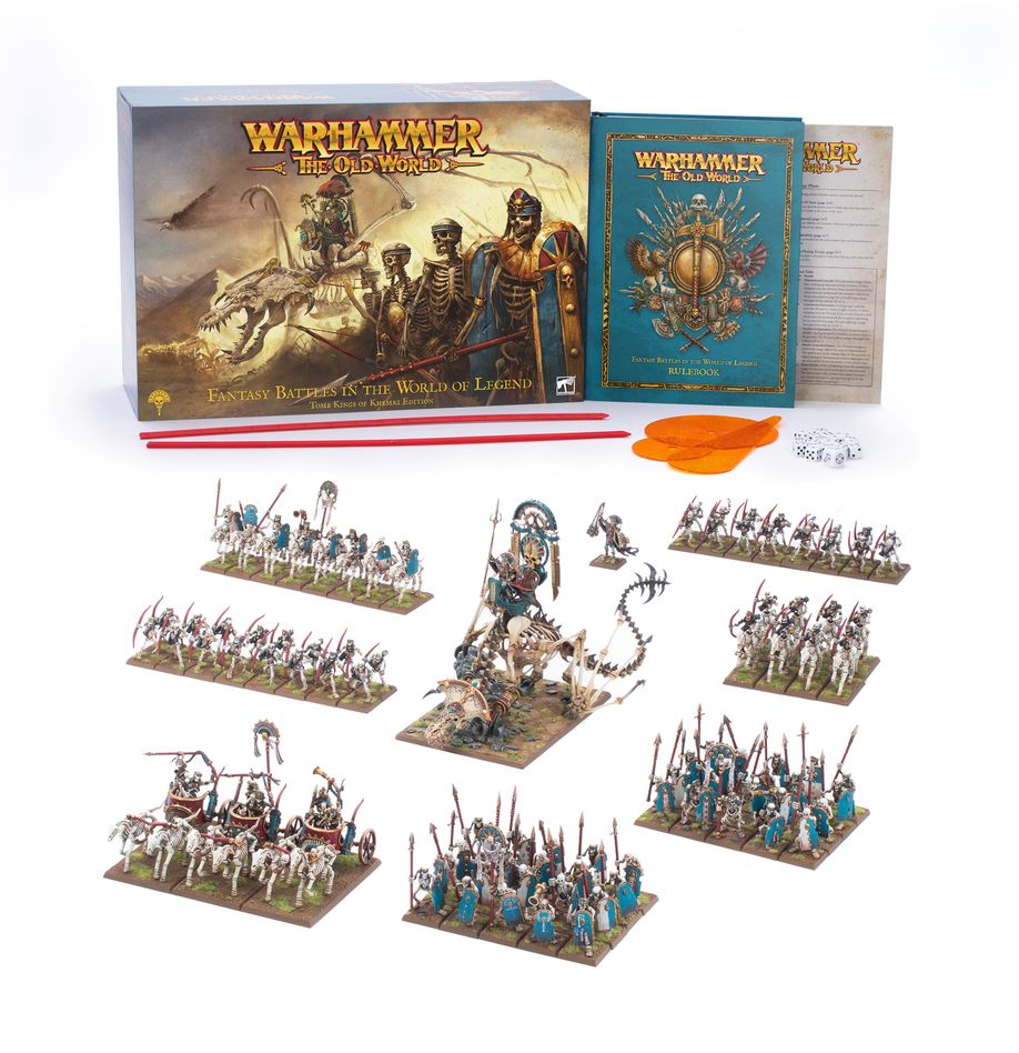 Warhammer: The Old World Core Set - Tomb Kings of Khemri (ONLINE ORDER ONLY)