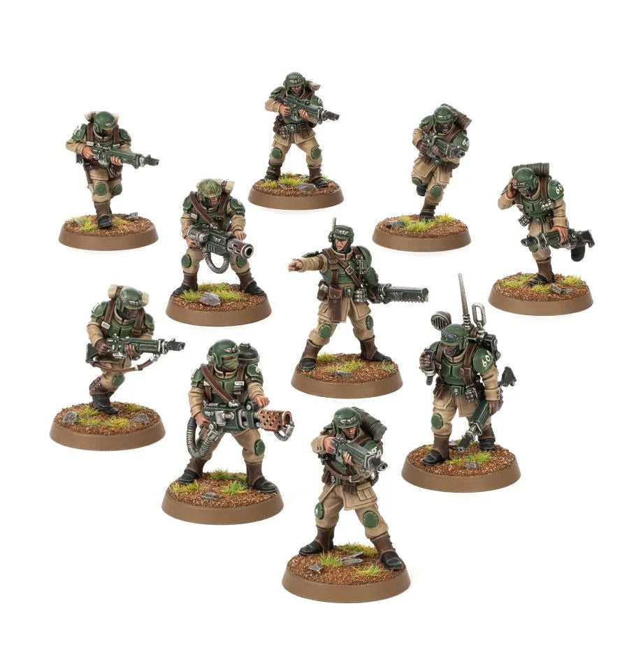 Warhammer 40k - Astra Militarum - Cadian Shock Troops (Online Order Only)