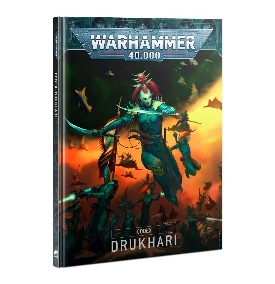 Warhammer 40K: Codex - Drukhari (ONLINE ORDER ONLY)