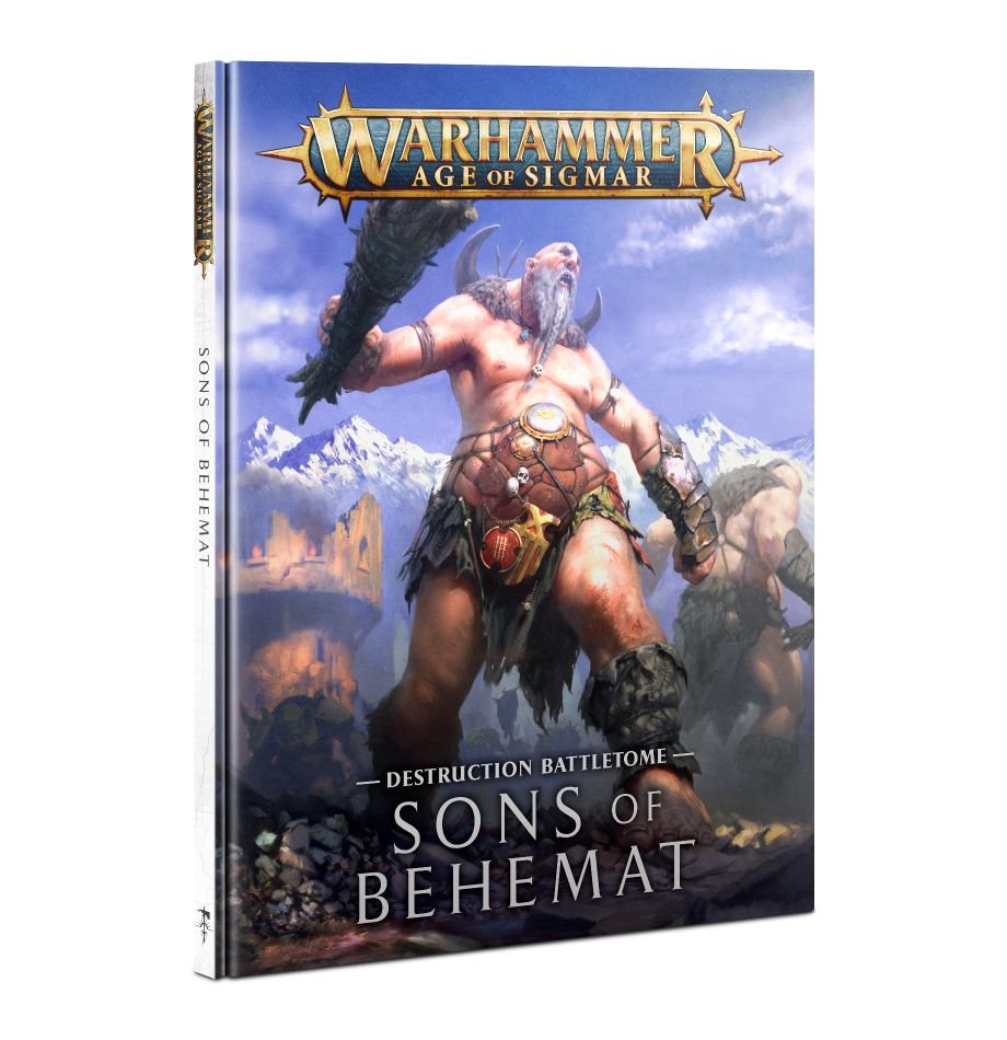 Warhammer: Sons of Behemat - Battletome (2nd Ed) (ONLINE ORDER ONLY)