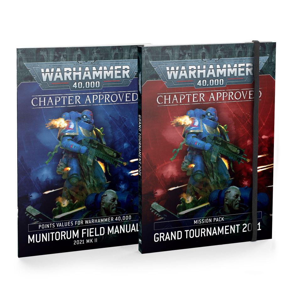 Warhammer 40K: Chapter Approved - Grand Tournament 2021 Mission Pack and Munitorum Field Manual 2021 MkII (ONLINE ORDER ONLY)