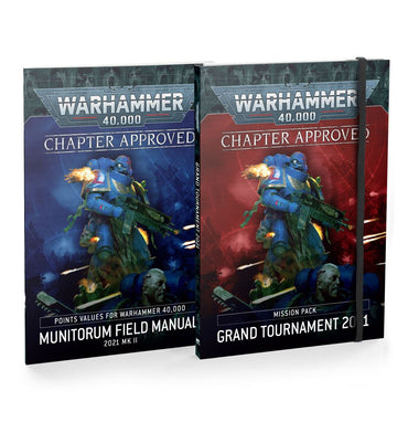 Warhammer 40K: Chapter Approved - Grand Tournament 2021 Mission Pack and Munitorum Field Manual 2021 MkII (ONLINE ORDER ONLY)