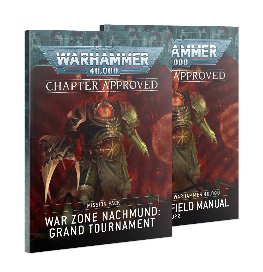 Warhammer 40K: Chapter Approved - War Zone Nachmund Grand Tournament Mission Pack and Munitorum Field Manual 2022 (ONLINE ORDER ONLY)